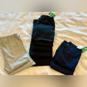 Kids' GAP Black, Navy, and Gray Leggings x 9